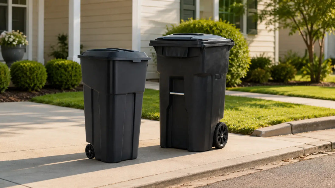 Outdoor Trash Can Sizes: 32 vs 45 vs 48 vs 64 Gallons