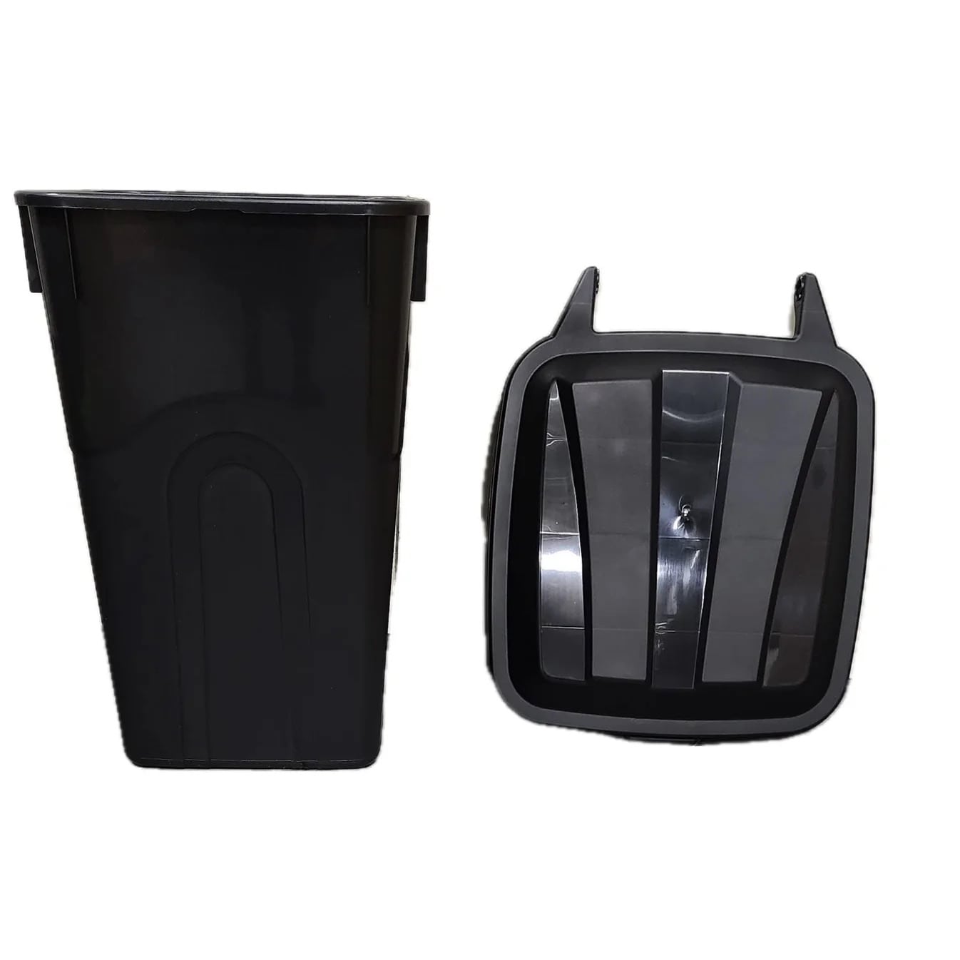 EcoGuard Heavy-Duty Wheeled Garbage Can with Attached Lid